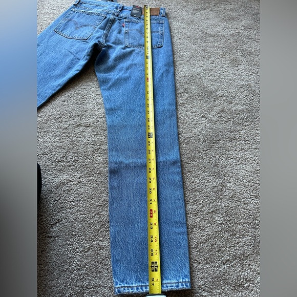Womens Levi premium wedgie jeans size 27 - Picture 4 of 10